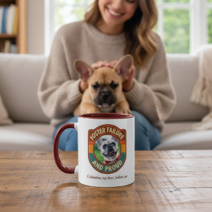 Caneca Fracasso na Adoção e Orgulhoso Presente de Resgate