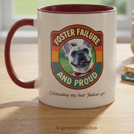 Caneca Fracasso na Adoção e Orgulhoso Presente de Resgate