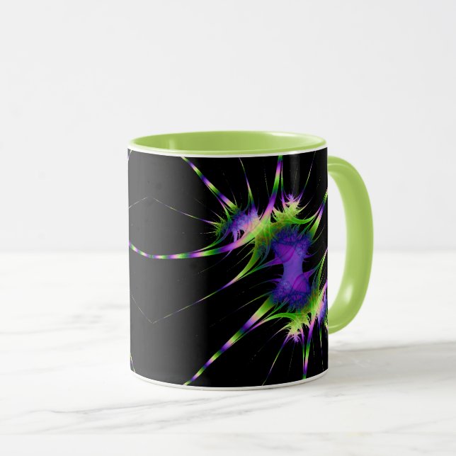 Caneca Fractal (Frente Esquerda)