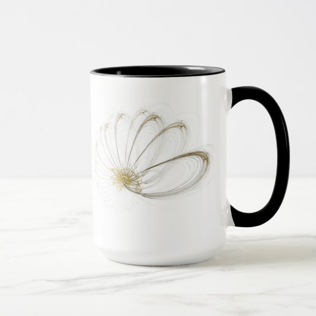 Caneca Fractal espécie Kaffeetasse (Direita)