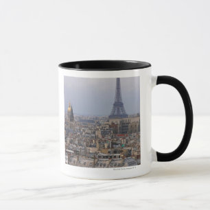 Caneca France, Paris, arquitectura da cidade com torre