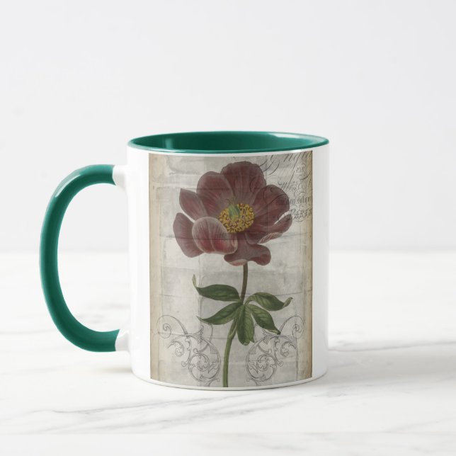 Caneca Francês Floral I (Esquerda)