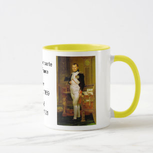 Caneca Francês:  Napoleon Bonaparte