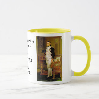 Caneca Francês:  Napoleon Bonaparte