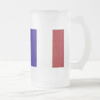 Caneca francesa da bandeira