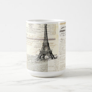 Caneca francesa das coisas efêmeras de Paris do
