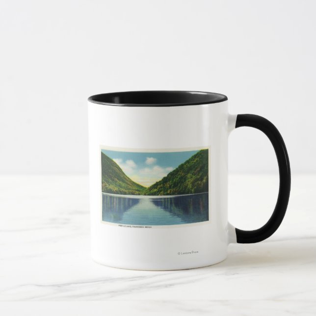 Caneca Franconia Notch State Park View of Profile Lake (Direita)