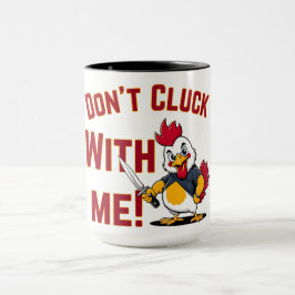 Caneca Frango Engraçado - Não se meta comigo