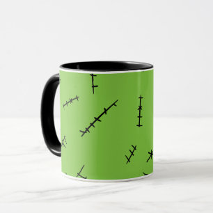 Caneca Frankenstein Stitches
