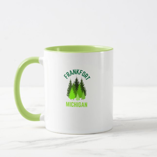 Caneca Frankfort Michigan Hometown Coffee Mug (Esquerda)