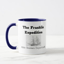 Caneca Franklin Expedition Able Sea Department Mug
