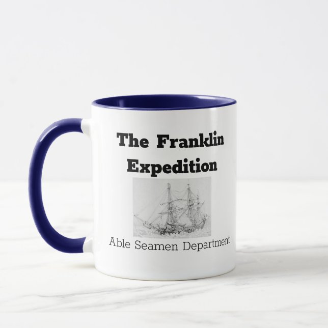 Caneca Franklin Expedition Able Sea Department Mug (Esquerda)