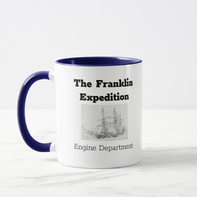 Caneca Franklin Expedition Engine Department Mug (Esquerda)