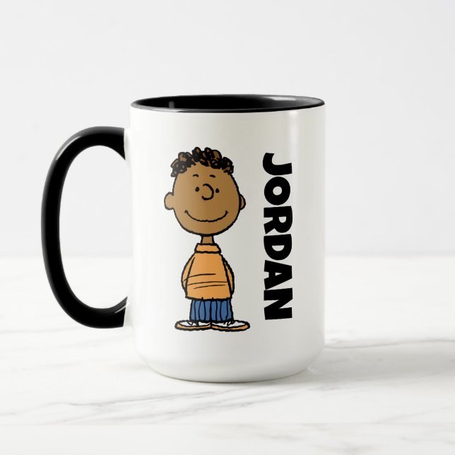 Caneca Franklin Smiling | Adicione seu nome (Esquerda)