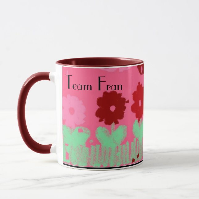 Caneca Fran's Flower Mug (Esquerda)