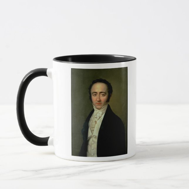 Caneca Franz Xaver Mozart, conhecido mais tarde como (Esquerda)