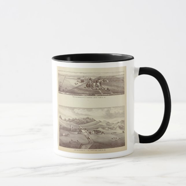 Caneca Frazier Valley, fazendas de Lakeside (Direita)