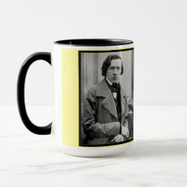 Caneca Frédéric Chopin Combo Mug, 15 oz