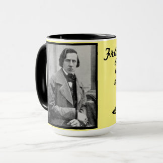 Caneca Frédéric Chopin Combo Mug, 15 oz