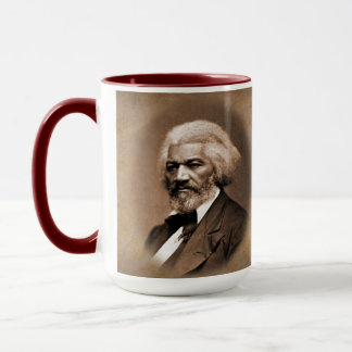Caneca Frederick Douglass Cita Mug "Progress"