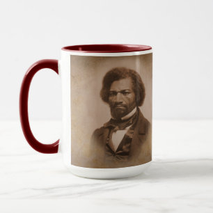 Caneca Frederick Douglass Cita Mug "Scorching Irony"