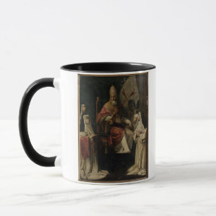Caneca Freiras carmelitas de bênção do papa Clemente VIII