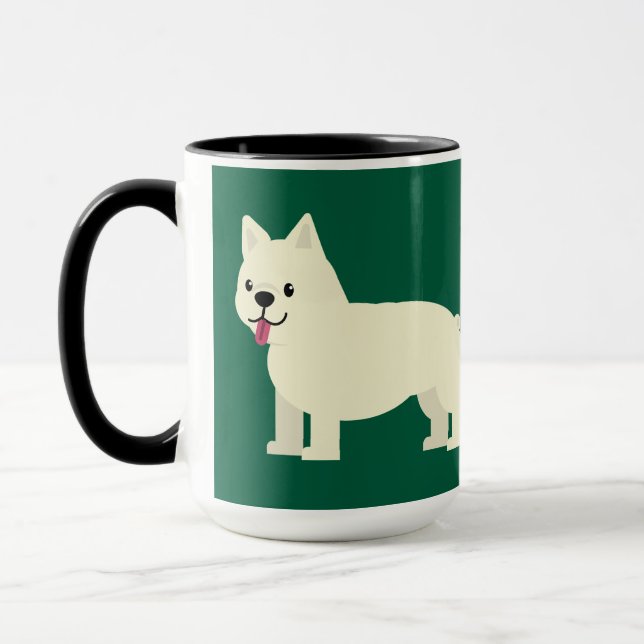 Caneca Frenchie Lover Green (Esquerda)