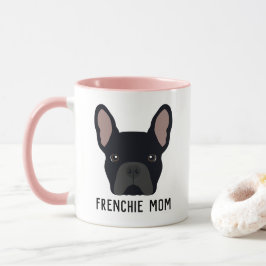 Caneca Frenchie Mamãe Negra Branca Francesa