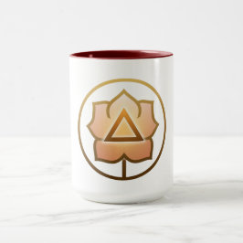 Caneca Frequência Fluxo Pêssego Delta 7 Rosa Doura