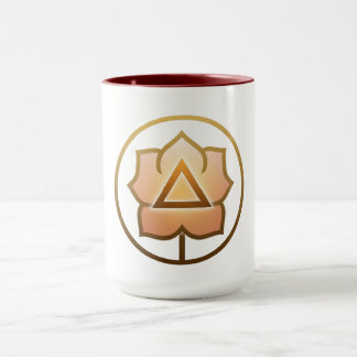 Caneca Frequência Fluxo Pêssego Delta 7 Rosa Doura
