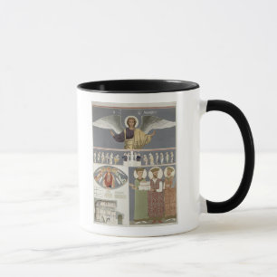 Caneca Fresco da igreja ortodoxa de Nekrssi próximo