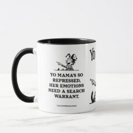 Caneca freudian yo mama jokes - Repressed emotions