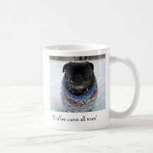 Caneca fria do Pug
