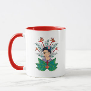 Caneca Frida Kahlo   Aves do paraíso