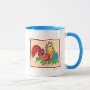 Caneca Frida Kahlo Chicken Graphic