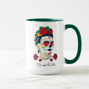 Caneca Frida Kahlo   EL Día de los Muertos