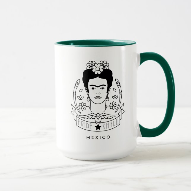 Caneca Frida Kahlo | Heroína (Direita)