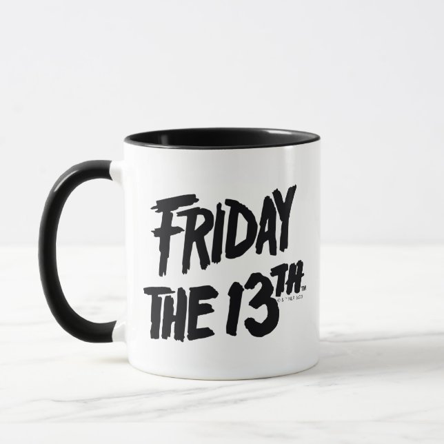 Caneca Friday the 13th | Stacked Painted Logo (Esquerda)