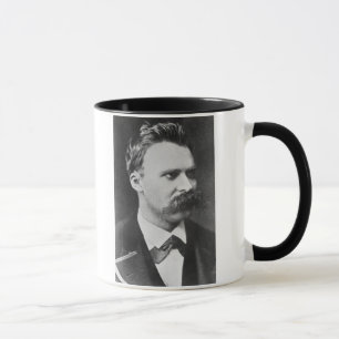 Caneca Friedrich Wilhelm Nietzsche (1844-1900) 1873 (b/w