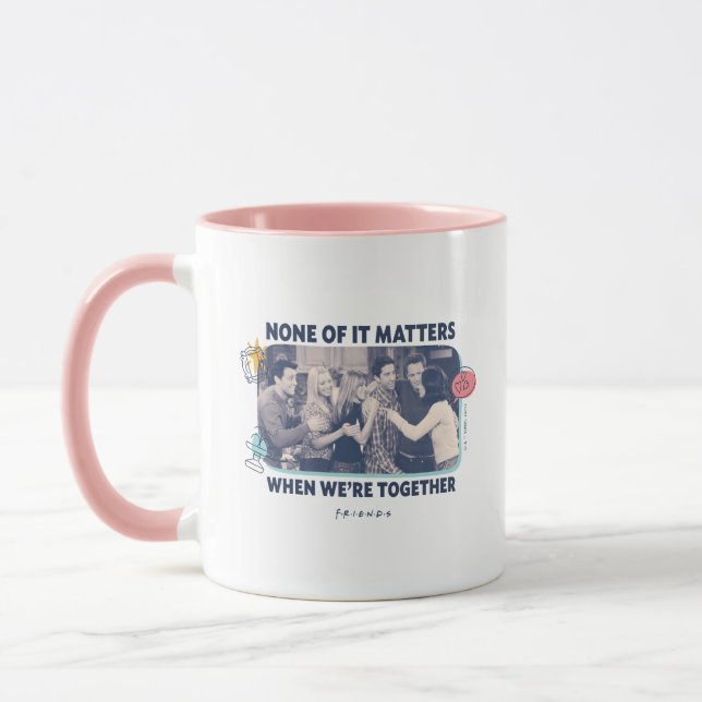 Caneca FRIENDS™ | Abraço em Grupo (Esquerda)
