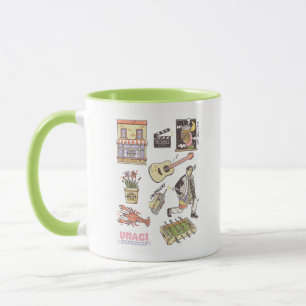 Caneca FRIENDS™   Ícones de Desenho Animado Gráfico