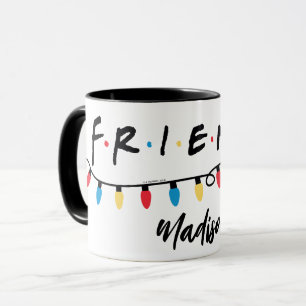 Caneca FRIENDS™ Luzes de Natal Logo