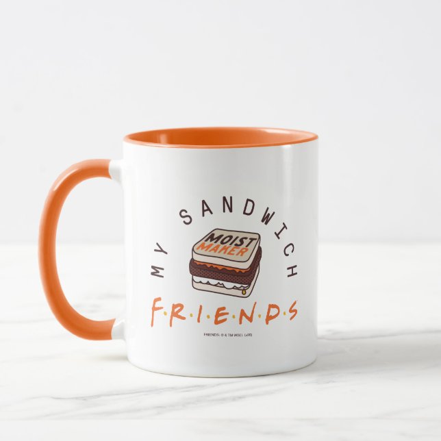 Caneca FRIENDS™ | Meu Sanduíche (Esquerda)
