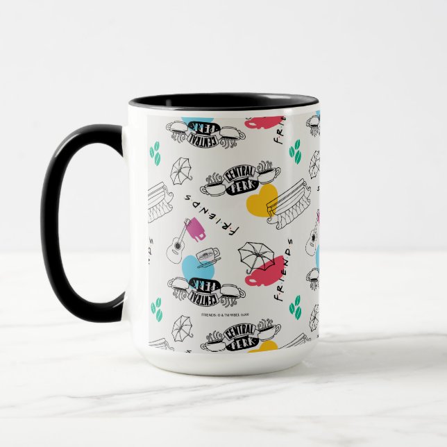 Caneca FRIENDS™ | Padrão de Ícone (Esquerda)