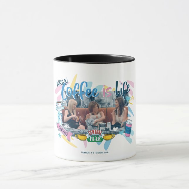 Caneca FRIENDS™ | Quando o Café é Vida (Centro)
