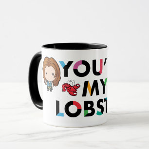 Caneca FRIENDS™ Ross & Rachel Lagosta Chibi