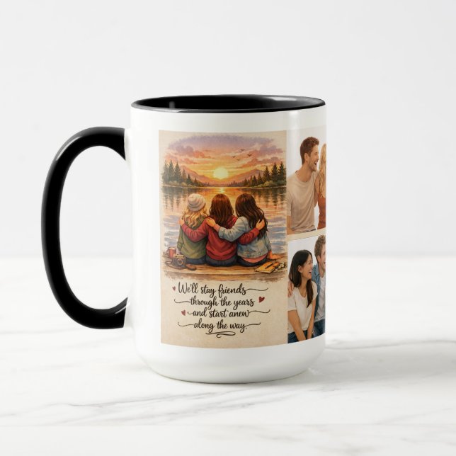 Caneca Friendship – We’ll Stay Friends Through the Years (Esquerda)
