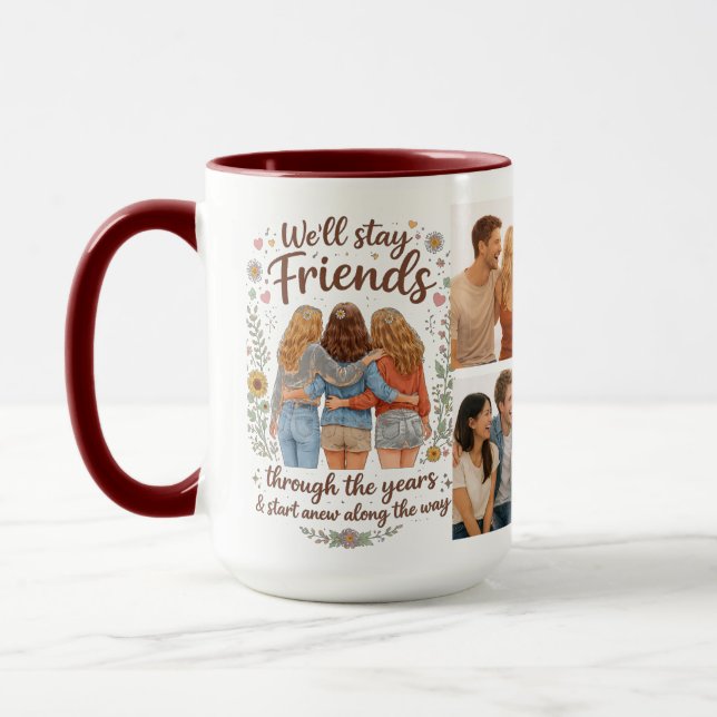 Caneca Friendship – We’ll Stay Friends Through the Years (Esquerda)