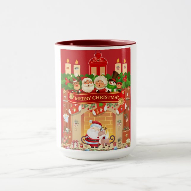 Caneca Frohe Weihnachten  (Centro)