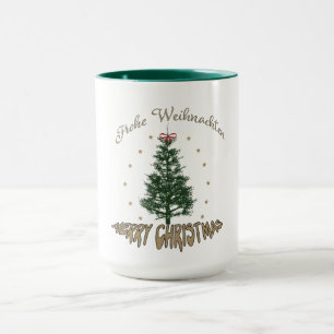 Caneca Frohe Weihnachten - Cartão de Saudação de Natal Do